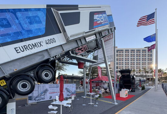 Exhibition booth sbm ConExpo26 MuellerInternationalExhibitServices 06