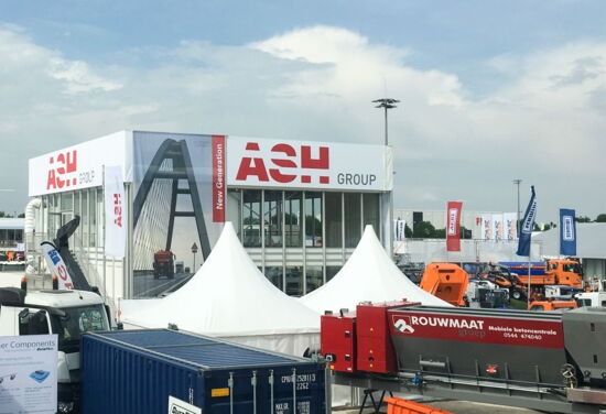 Messestand ASH Aebi Schmidt mueller messebau analytica 2016 7