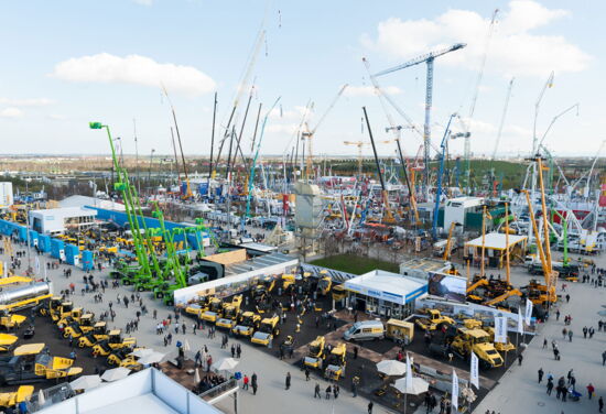 Messestand bomag fayat mueller messebau bauma muenchen 29