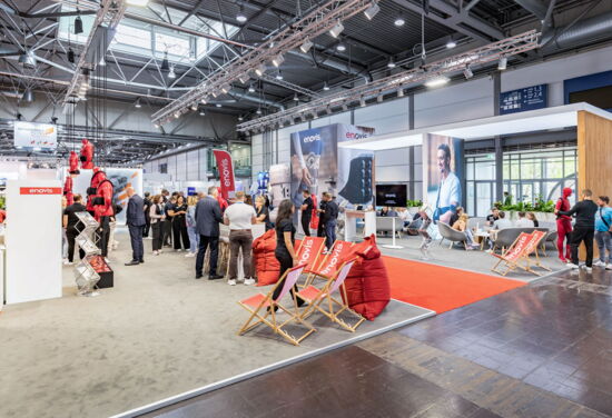 Messestand enovis OTWorld Leipzig MuellerMessebau 2026 8