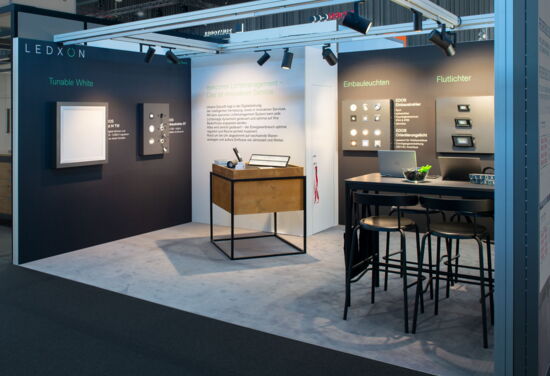 Messestand ledxon mueller messebau electra2022 4