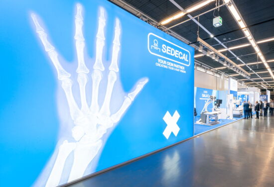 Messestand sedecal mueller messebau ecr2023 1