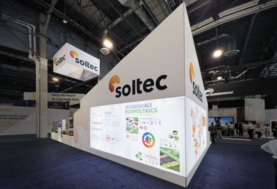 Messestand soltec mueller messebau spi2023 3