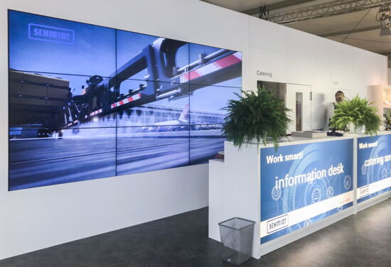 Messestand ase aebi schmidt mueller messebau Interairport 2017 2