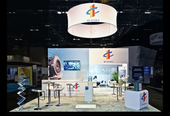 Exhibition booth DHHI AWEA Orlando Mueller International Exhibit Services 03
