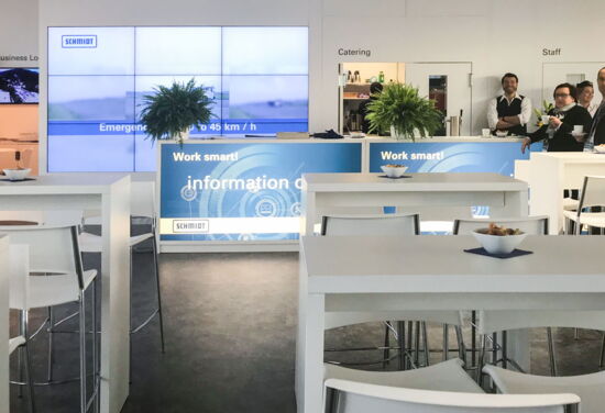 Messestand ase aebi schmidt mueller messebau Interairport 2017 1