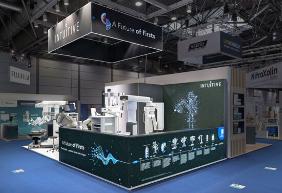 Messestand intuitive mueller messebau dgu2024 2