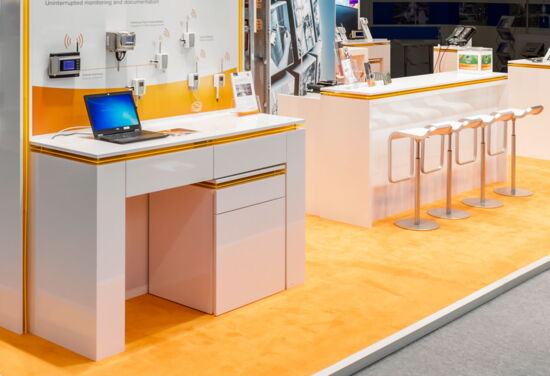 Messestand testo mueller messebau achema 2018 02