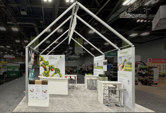 Exhibition booth KlasmannDeilmann Cultivate MuellerInternationalExhibitServices 03