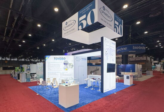 Spinreact MuellerInternationalExhibitServices ADLM2025 1