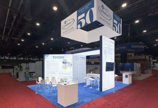 Spinreact MuellerInternationalExhibitServices ADLM2025 1