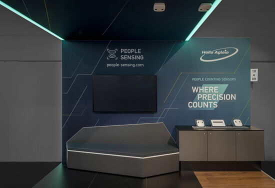 Messestand HellaAglaia EuroCIS mueller messebau 2024 5