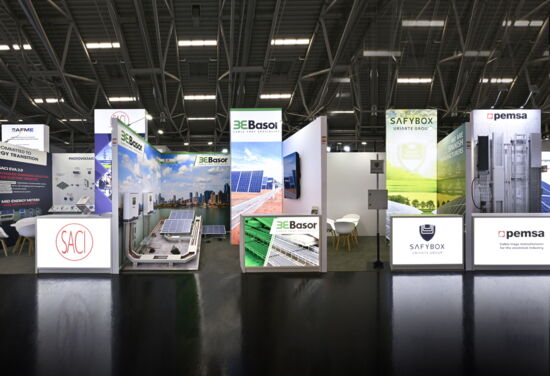 Messestand afme mueller messebau intersolar2024 1