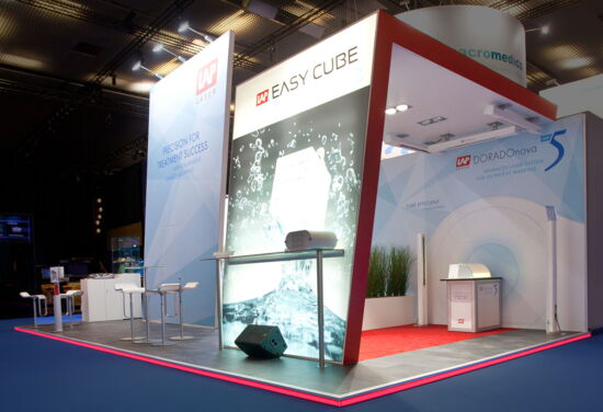 Messestand lap mueller messebau estro2018 2