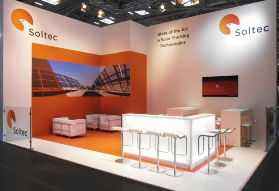 Messestand soltec mueller messebau intersolar muenchen1