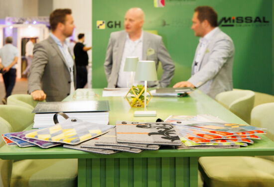 Exhibition booth FurnitureClub CSIE Miami23 Mueller International Exhibit Services 02