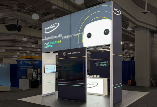 Exhibition booth HellaAglaia NRF NewYork Mueller International Exhibit Services 04