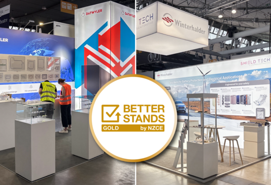 Award-winning sustainable trade show design