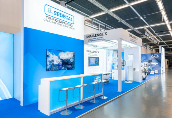 Messestand sedecal mueller messebau ecr2023 3