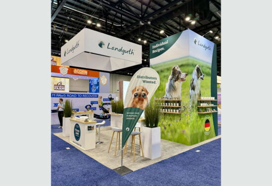 Exhibition booth Landguth GPE Orlando MuellerInternationalExhibitServices 06