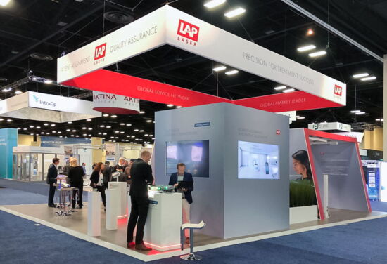 Exhibition booth lap astro Mueller International Exhibit Services san antonio 01