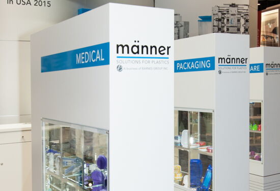 Exhibition booth maenner Mueller International Exhibit Services NPE Orlando 04
