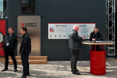 Kraft Curing Systems GmbH Bauma, 2025, München, Außenstand 2, 45 qm