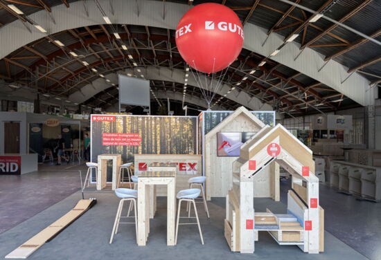Messestand Gutex CIB Nantes MuellerMessebau 2026 2