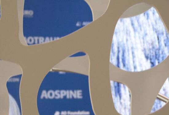 Messestand aoFoundation mueller messebau ERORT2017 2