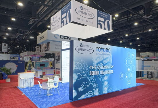 Spinreact MuellerInternationalExhibitServices ADLM2025 3