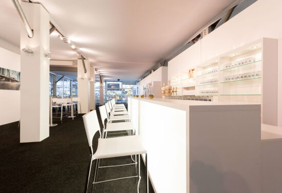 Messestand bomag fayat mueller messebau bauma muenchen 76