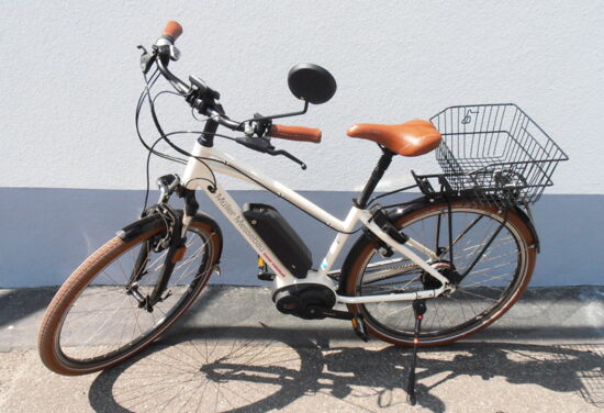 Dienstfahrrad bei Müller Messebau mit WOW-Effekt