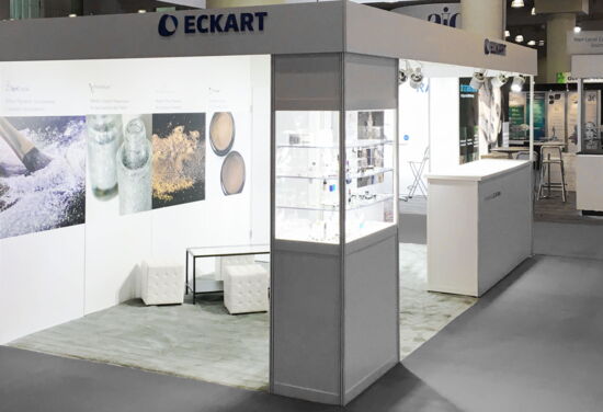Exhibition booth Eckart SuppliersDay NewYork Mueller International Exhibit Services 01