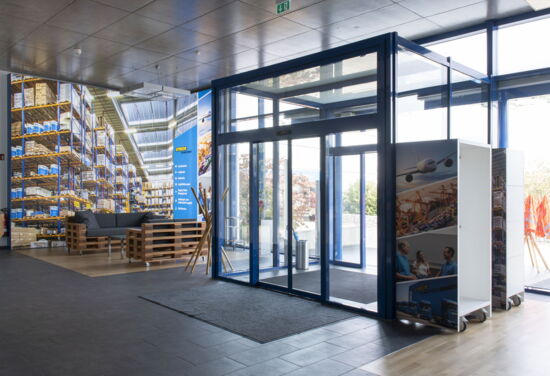 StreckTransport mueller messebau Foyer 1