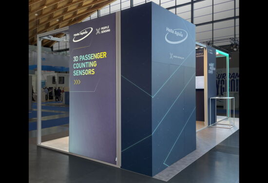 Messestand HellaAglaia ITTrans mueller messebau 2024 3