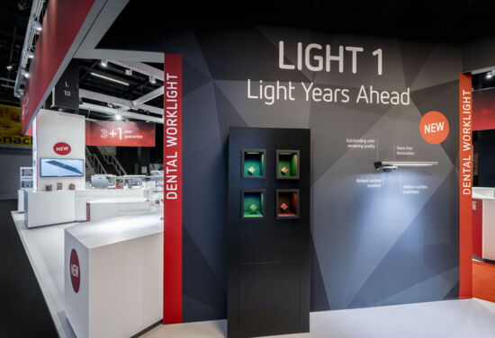 Messestand Renfert mueller messebau IDS 2025 2