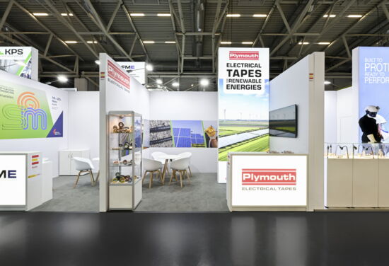 Messestand afme MuellerMessebau Intersolar2025 2