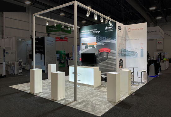 Messestand oetiker mueller messebau batteryshownovi2022 2