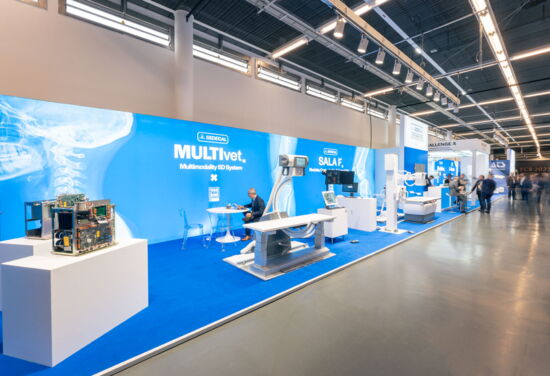 Messestand sedecal mueller messebau ecr2023 2