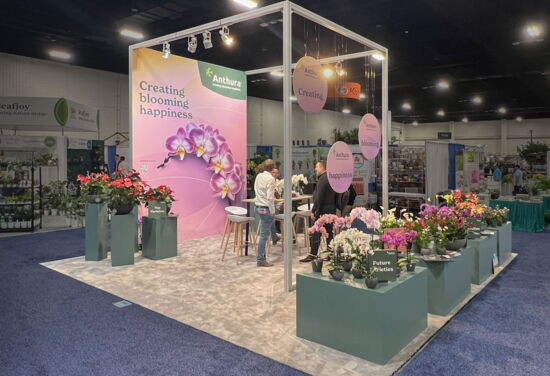 Exhibition booth anthura FortLauderdale Mueller International Exhibit Services 01