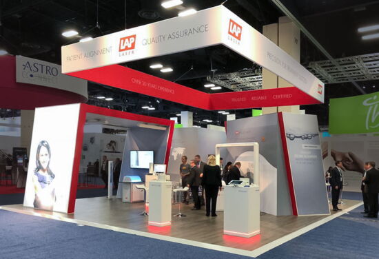 Exhibition booth lap astro Mueller International Exhibit Services san antonio 03