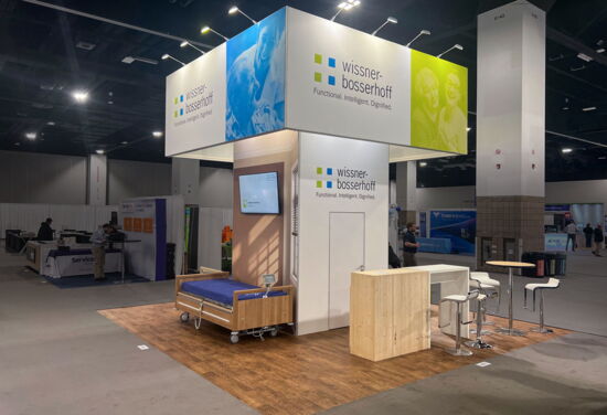 Exhibition booth wissner bosserhoff LeadingAgeExpo denver22 Mueller International Exhibit Services 01