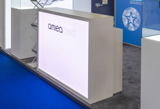 Messestand MTDerm mueller messebau DubaiDerma2024 2