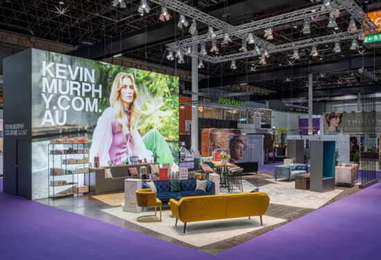 Messestand belludio mueller messebau tophair duesseldorf 1