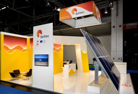 Messestand soltec mueller messebau intersolar 2017 02