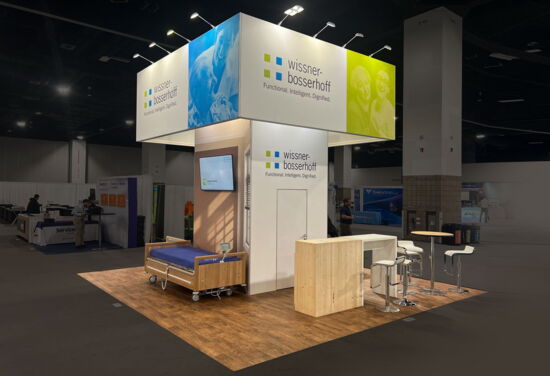 Exhibition booth wissner bosserhoff LeadingAgeExpo denver22 Mueller International Exhibit Services 01