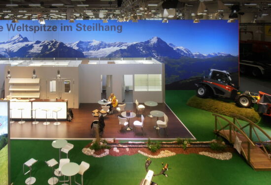 Messestand ash mueller messebau agrama2014 4