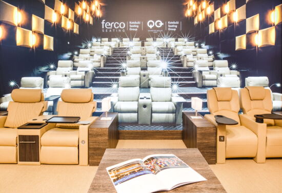 Messestand ferco mueller messebau cinema europe2022 6