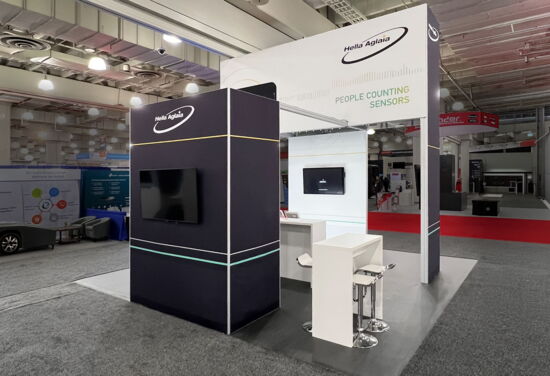 Exhibition booth HellaAglaia NRF NewYork Mueller International Exhibit Services 02