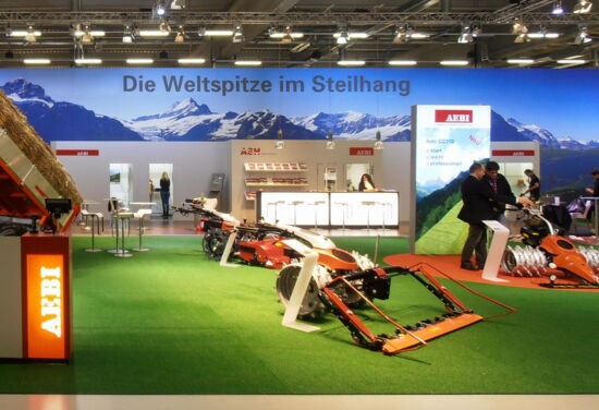 Messestand ash mueller messebau agrama2014 2